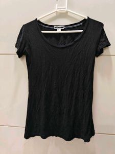 Basic Black T-Shirt mango