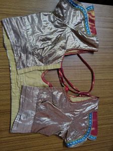 pink blue lehenga choli