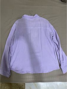 Lavender Linen Shirt