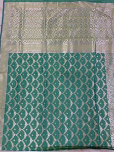 Beautiful Green Silk Saree