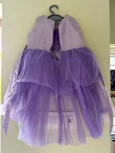 Girl's Purple Tulle Dress