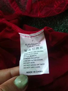 S size Red Lace Teddy Lingerie