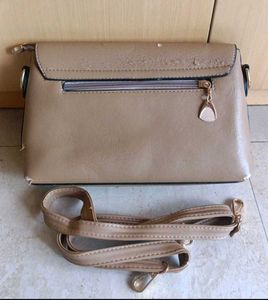 Stylish Tan Crossbody Bag