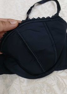 Elegant Black light padded Bra 36A