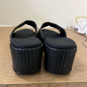 Sparkling Wedge Sandals for Women
