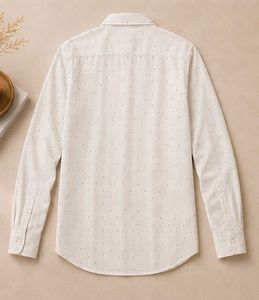 Men's Casual White Shirt