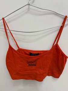 Orange Crop Top