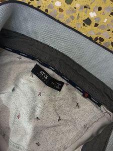 Men's Grey Printed Polo T-Shirt