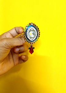 Earrings and Saree Pin