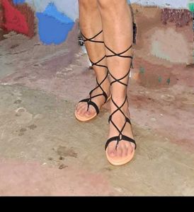 New Lace-Up Gladiator Sandals