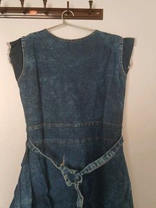 Denim dress