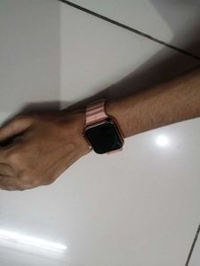 stylish pink watch