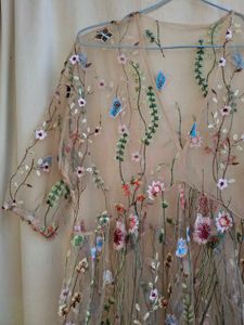 Embroidered dress