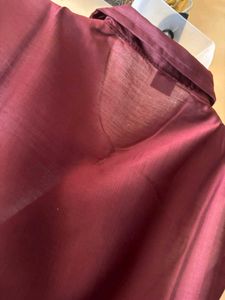Maroon Kurta Set