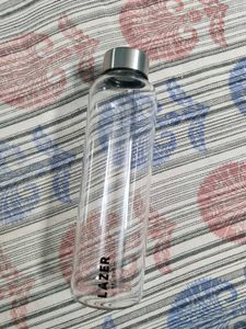 Set of 2 Glass Water Bottles