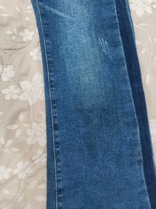 Striped Flare Jeans