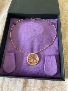 Elegant Rose Gold & Diamond Pendant Necklace