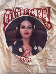Lana Del Rey Graphic Long Sleeve Crop Top