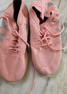 Stylish Pink Sneakers