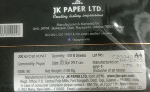 Brand New Pack Superwhite Bond Paper (100 Sheets)