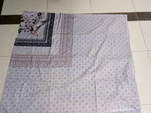 Vintage Botanical Print Fabric  badsheet