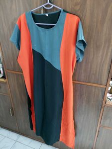 Colorblock kurta
