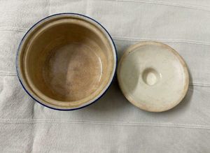 Blue &amp; White Ceramic Trinket Dish