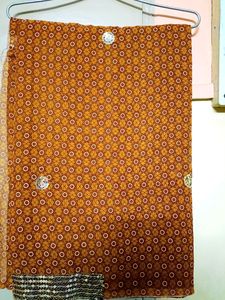 This New Beautiful Double Colour Bandhani Saree