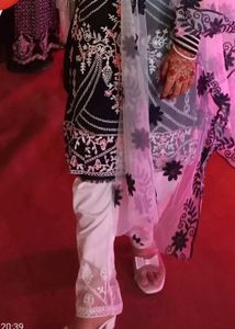 Embroidered Kurta with Dupatta Set
