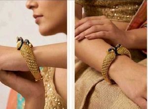 Stunning Peacock Bangle Set