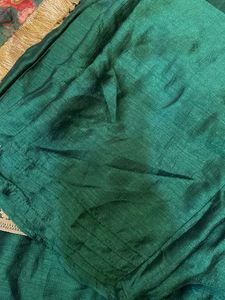 Elegant Green Embroidered Kurta