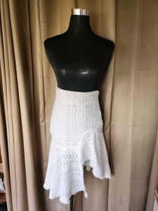 White Lace Skirt