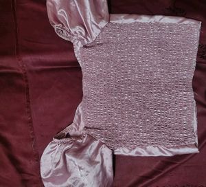 Silky Puff Sleeve Top
