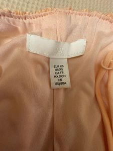 H&amp;M 2-in-1 Peach Balloon Top &amp; Mini Dres