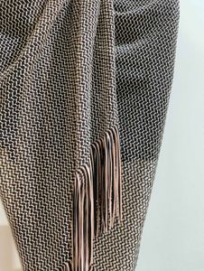 ZARA Fringed Midi Skirt