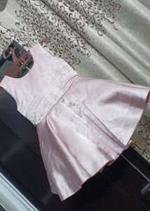 Full Flair Party Wear Dress For 1-3 Years Baby Gir