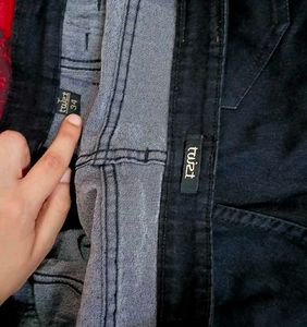 Stylish Dark Wash/ Black denim Jeans