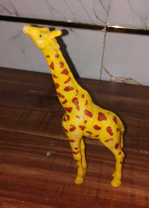 Vintage Yellow Giraffe Toy