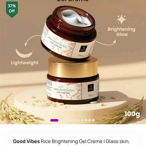 Good Vibes Rice Brightening Gel Creme