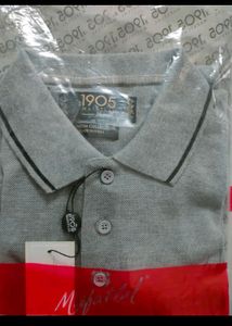 Classic Grey Polo Shirt