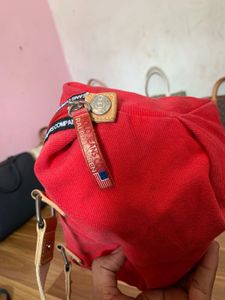 Ralph Lauren Polo Jeans Co. mini duffle/barrel bag