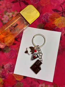 Cute Dessert Charm Keychain