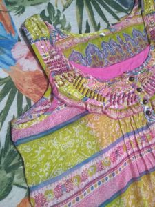 Colorful Sleeveless Top
