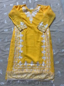 Bright Yellow Palazzo Pants
