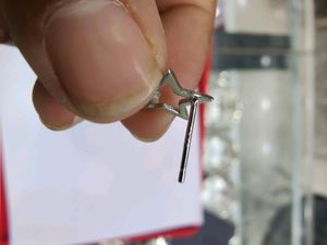 925 Silver Heavy Earings With Hallmark