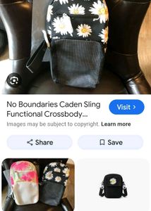 Floral Sling Backpack