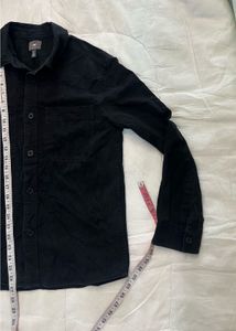 H&amp;M -Men's Black Denim Shirt
