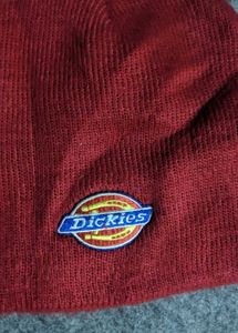Dickies Red Beanie Hat