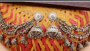 Simple Yet Striking Oxidized Stud Jhumkas...