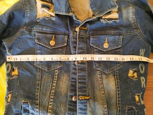 Distressed Denim Jacket